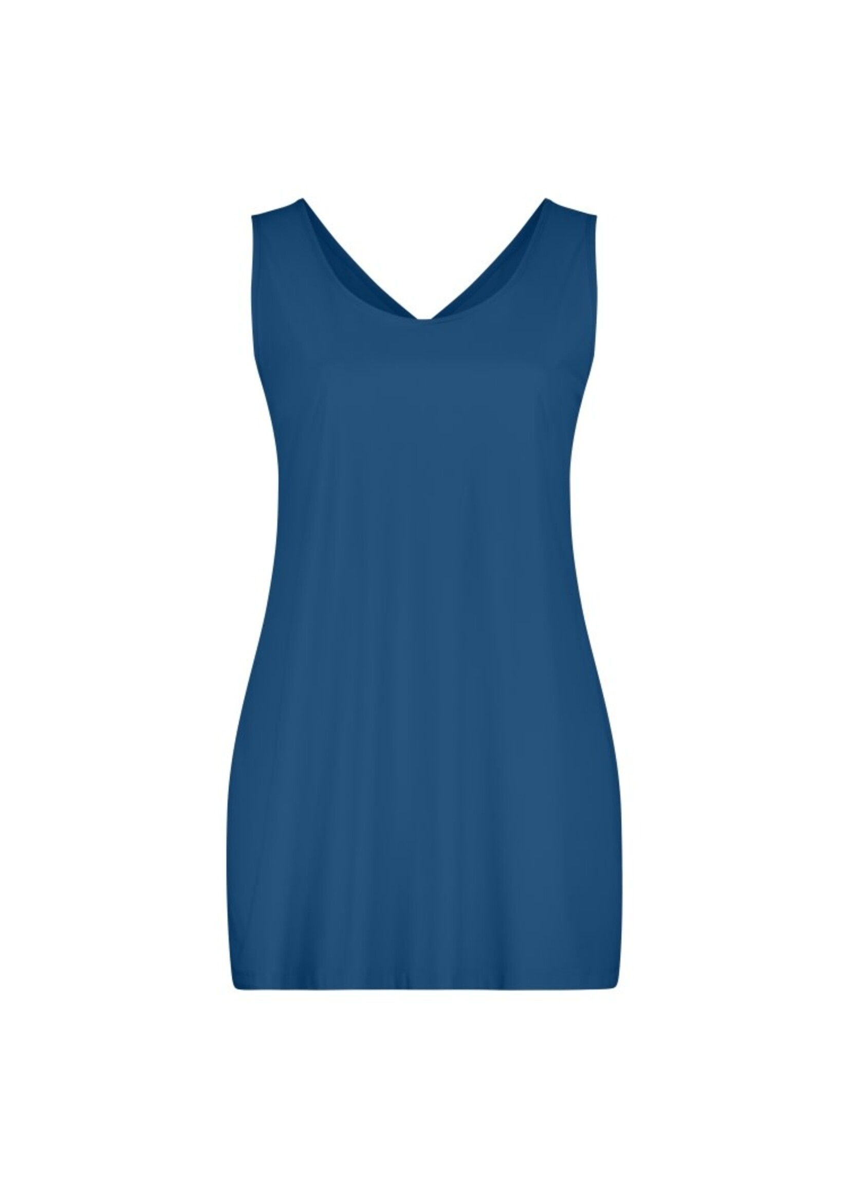 PlusBasics Singlet Long steel blue