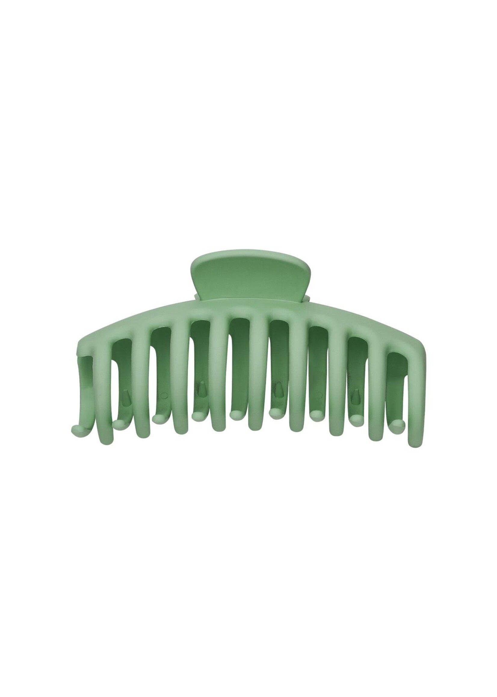 CGrote haarclip mat Plastic - Groen