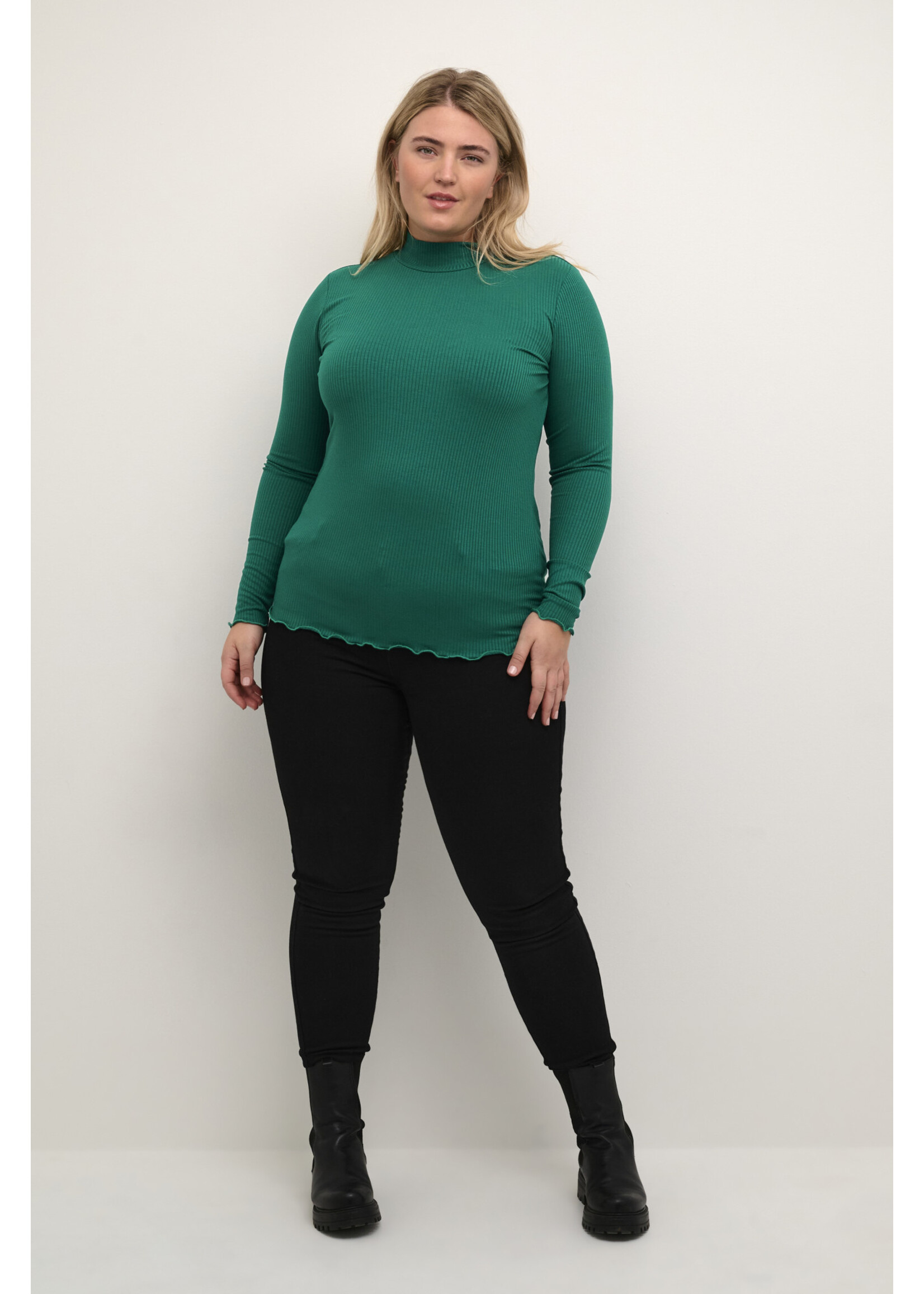 KCdina Turtleneck T-shirt - Aventurine