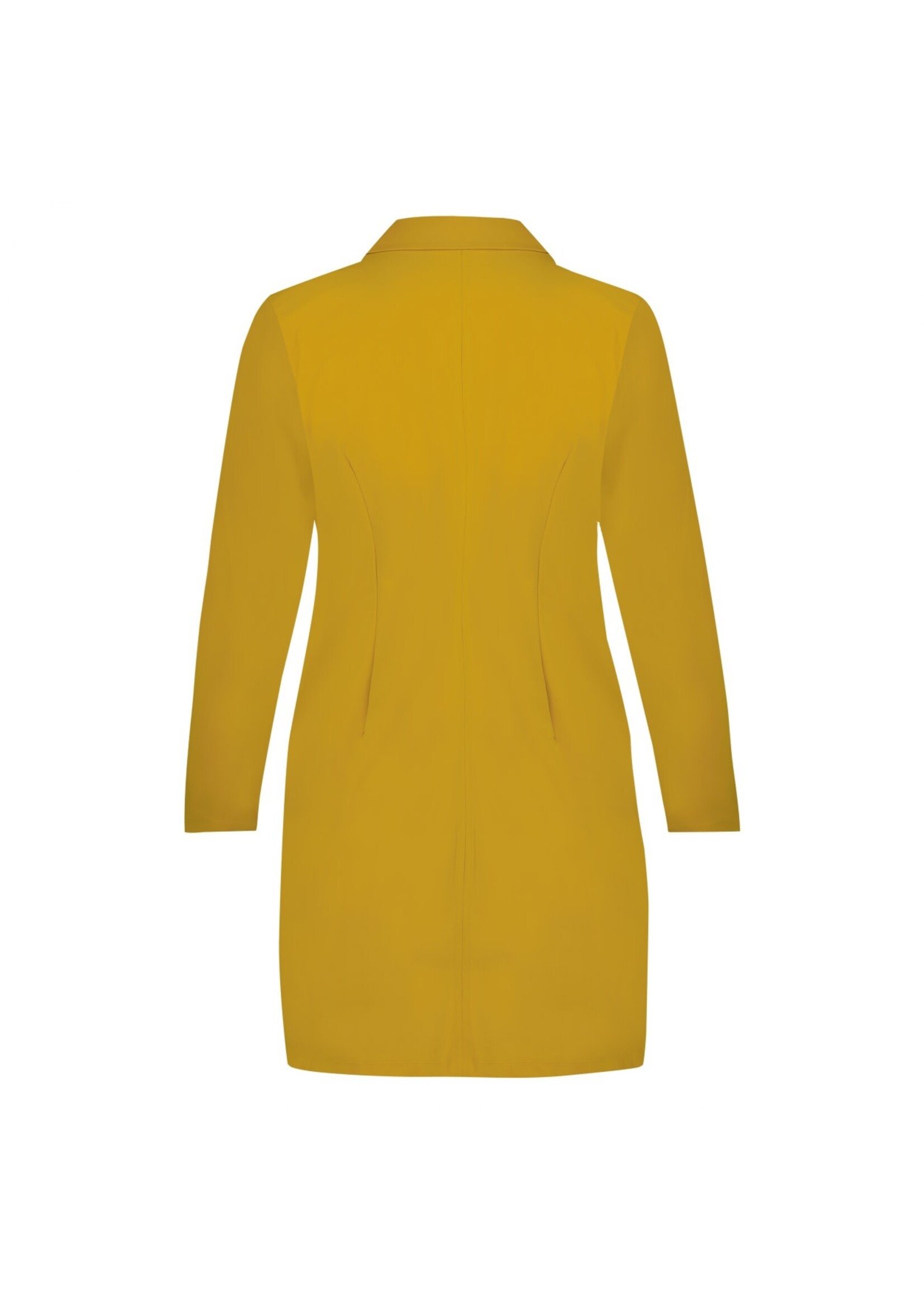 PlusBasics Jacket long Ocher Yellow