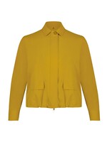 PlusBasics Jacket cropped Ocher Yellow