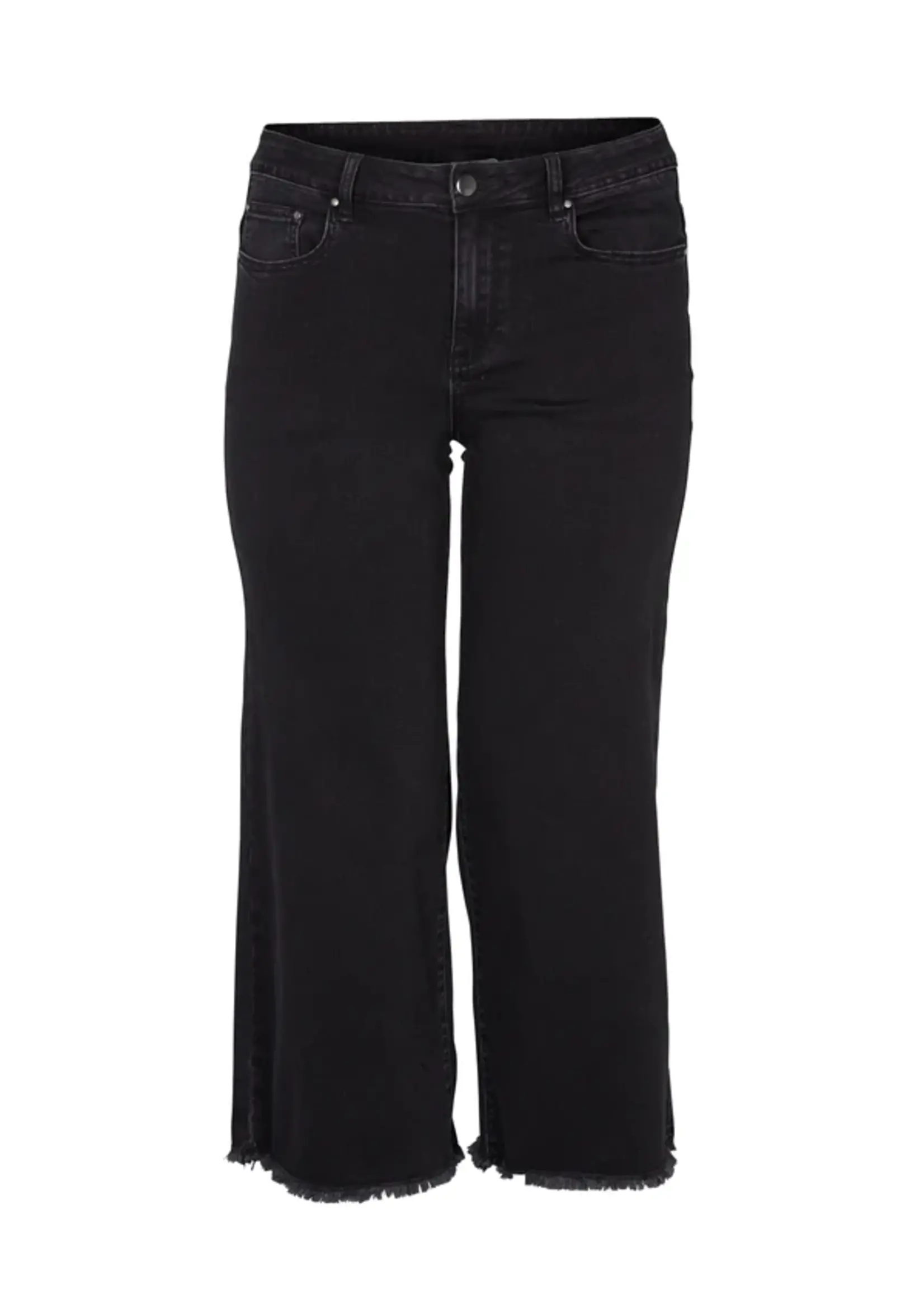 Zoey Jeans black wijd 203-0910