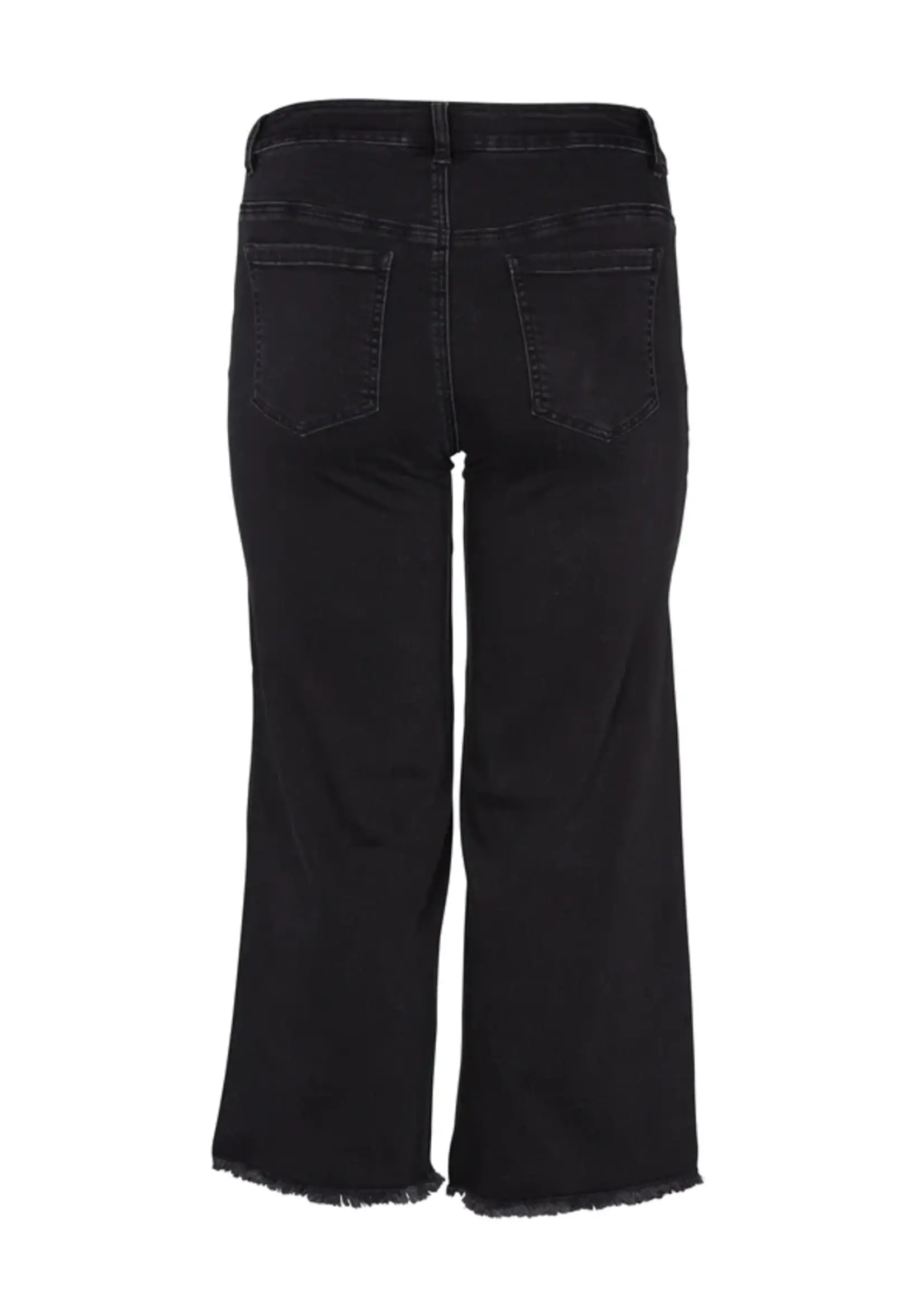 Zoey Jeans black wijd 203-0910