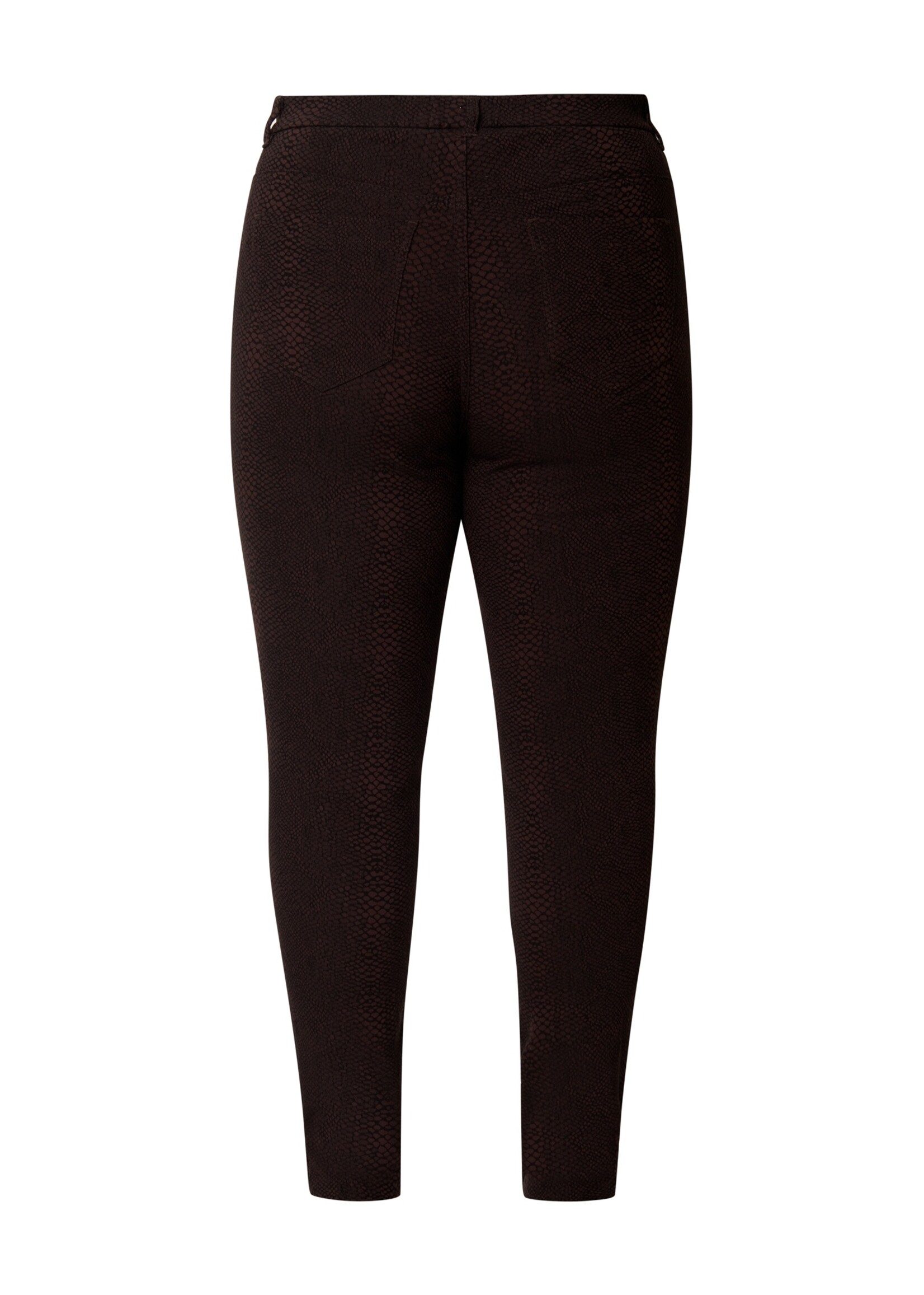 Ciso Broek snakt print bruin