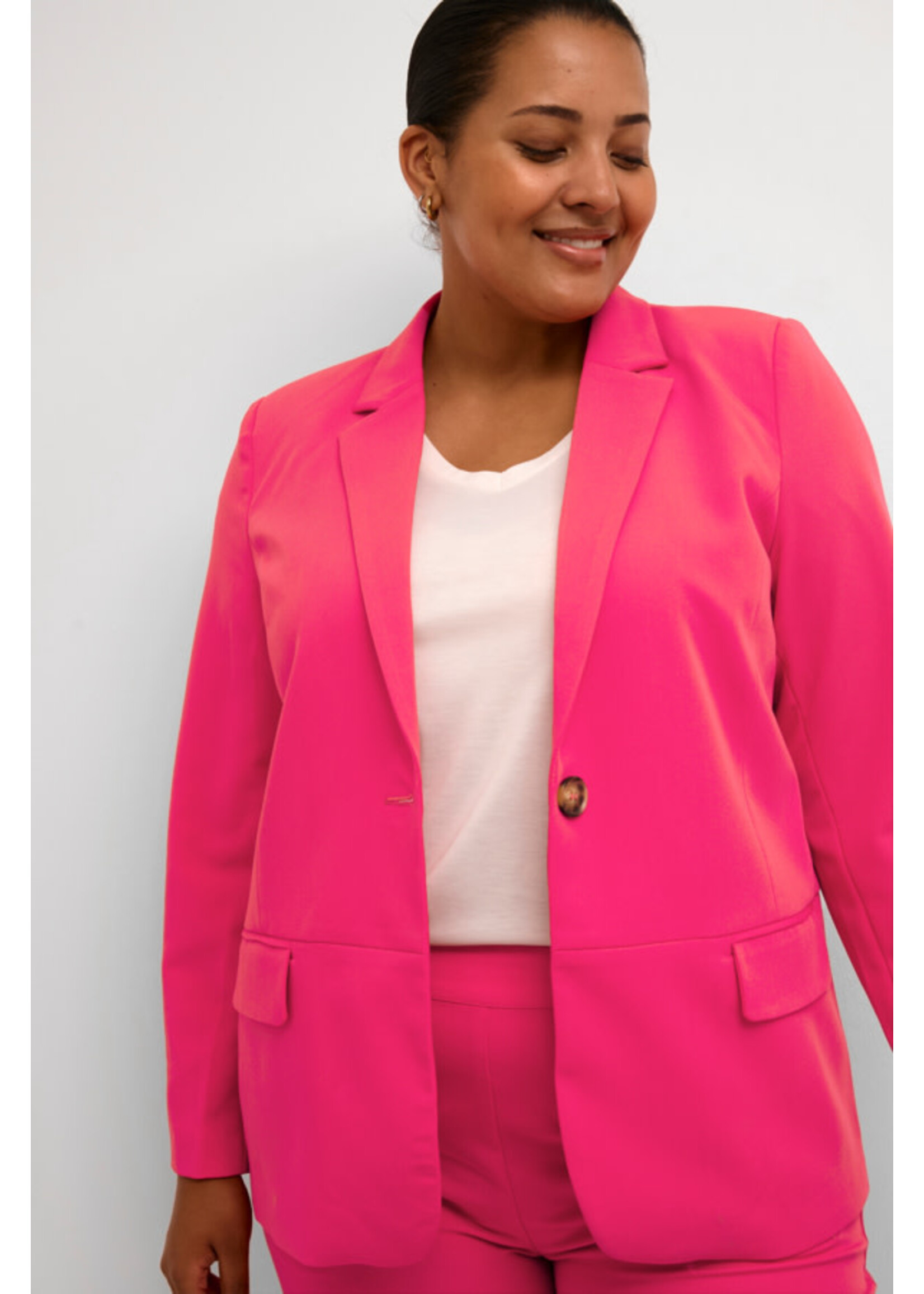 Kaffe curve Kcsakira Blazer virtual pink