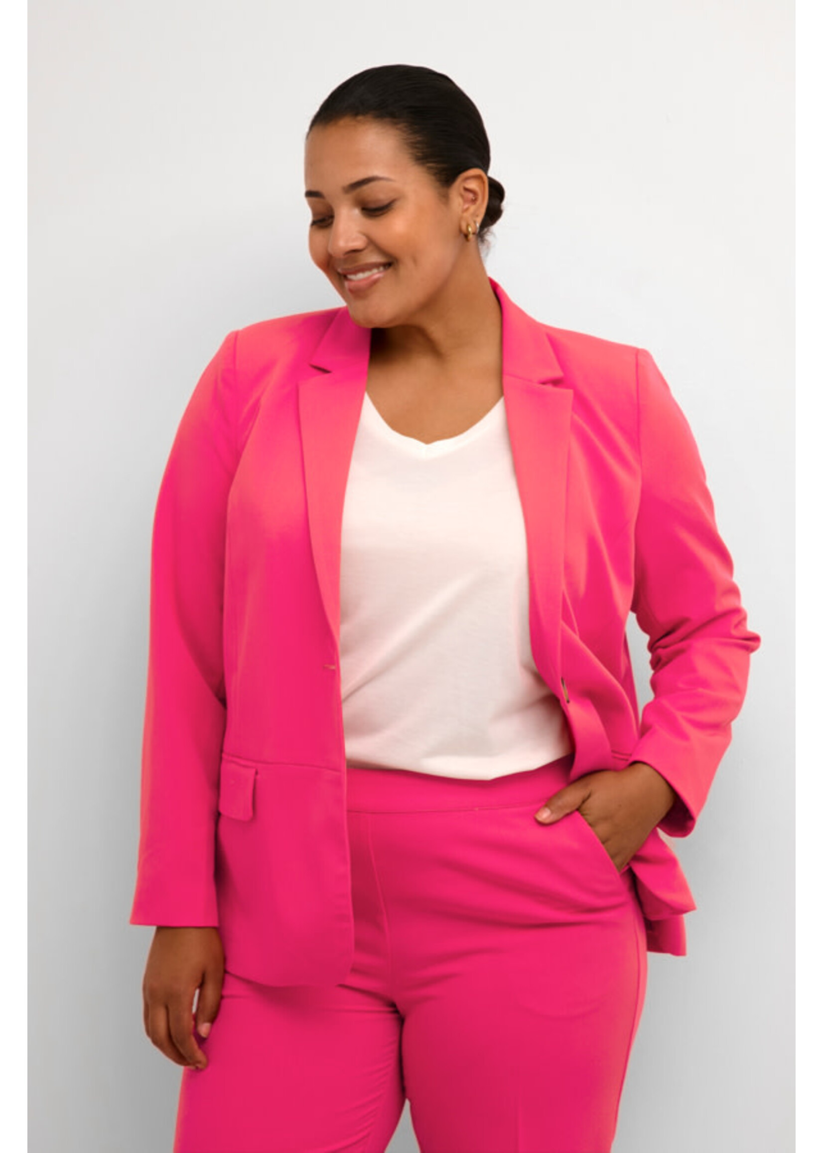 Kaffe curve Kcsakira Blazer virtual pink