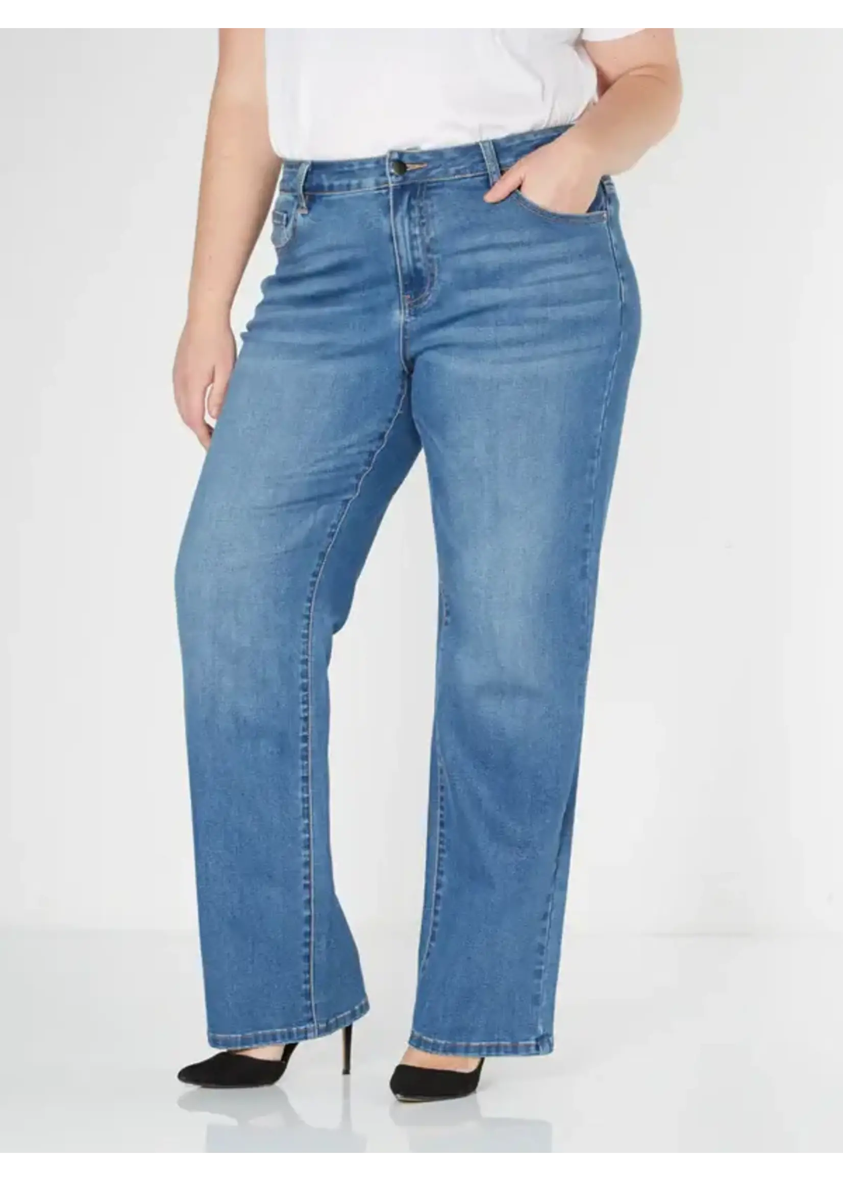 Zoey Jeans sky Fia regular blauw