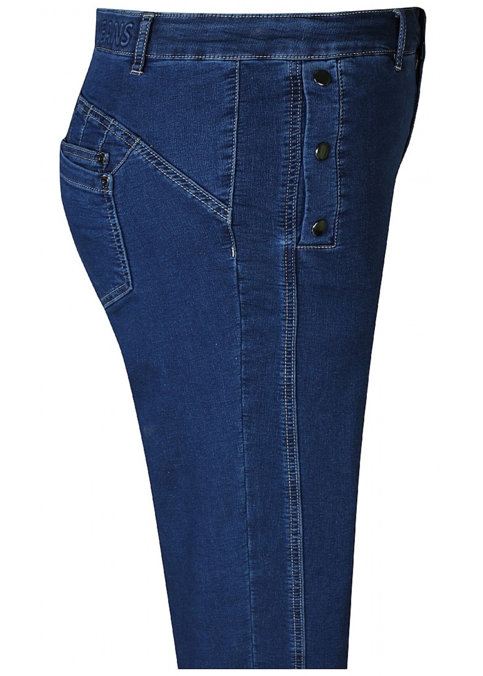 Zhenzi Curve jeans blauw