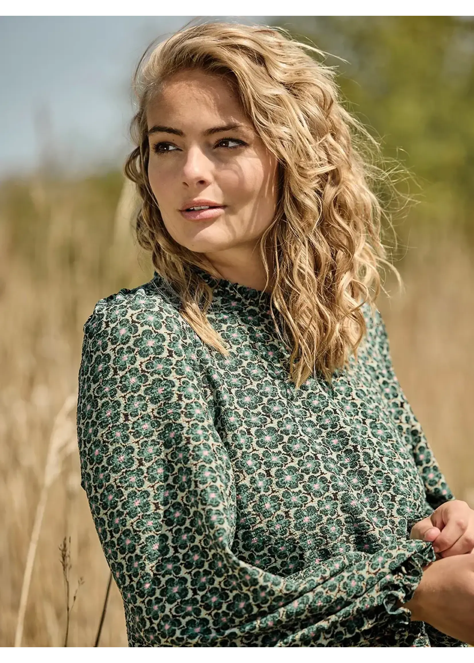 Zoey SOFIA BLOUSE groen