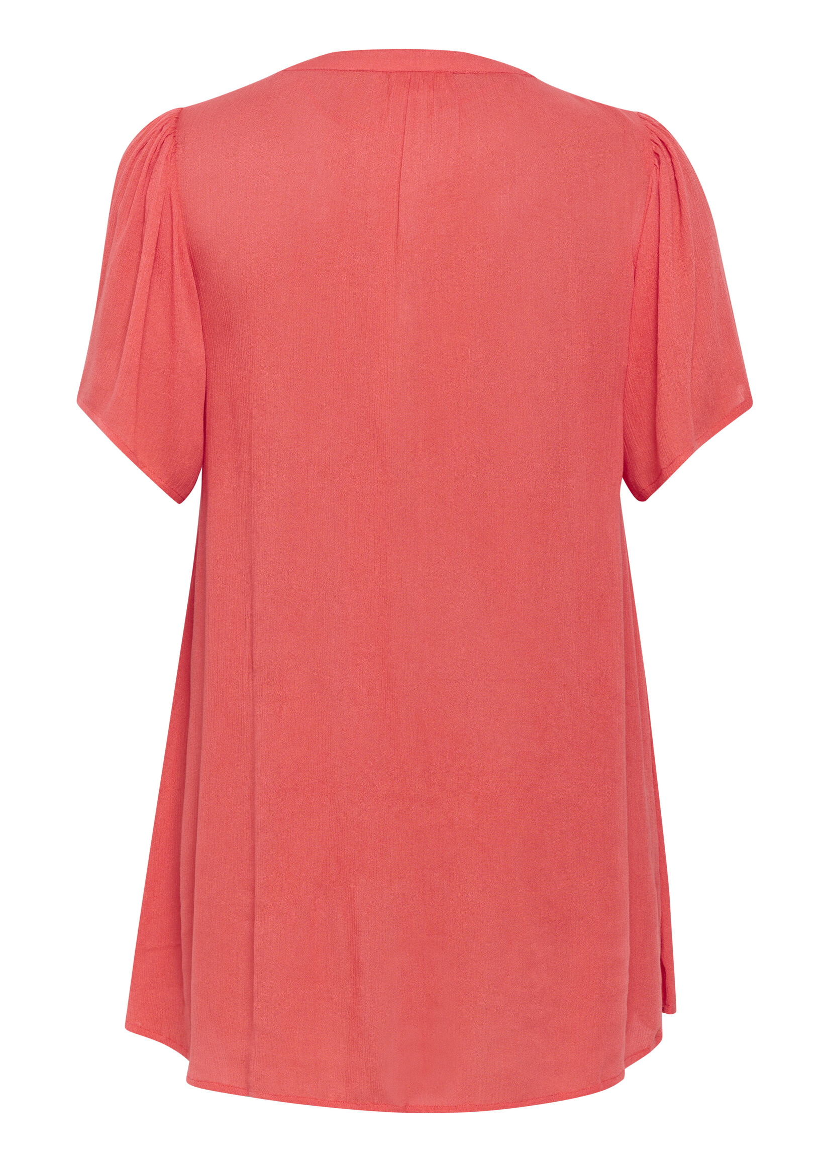 Kaffe curve KCami puff tunic cayenne