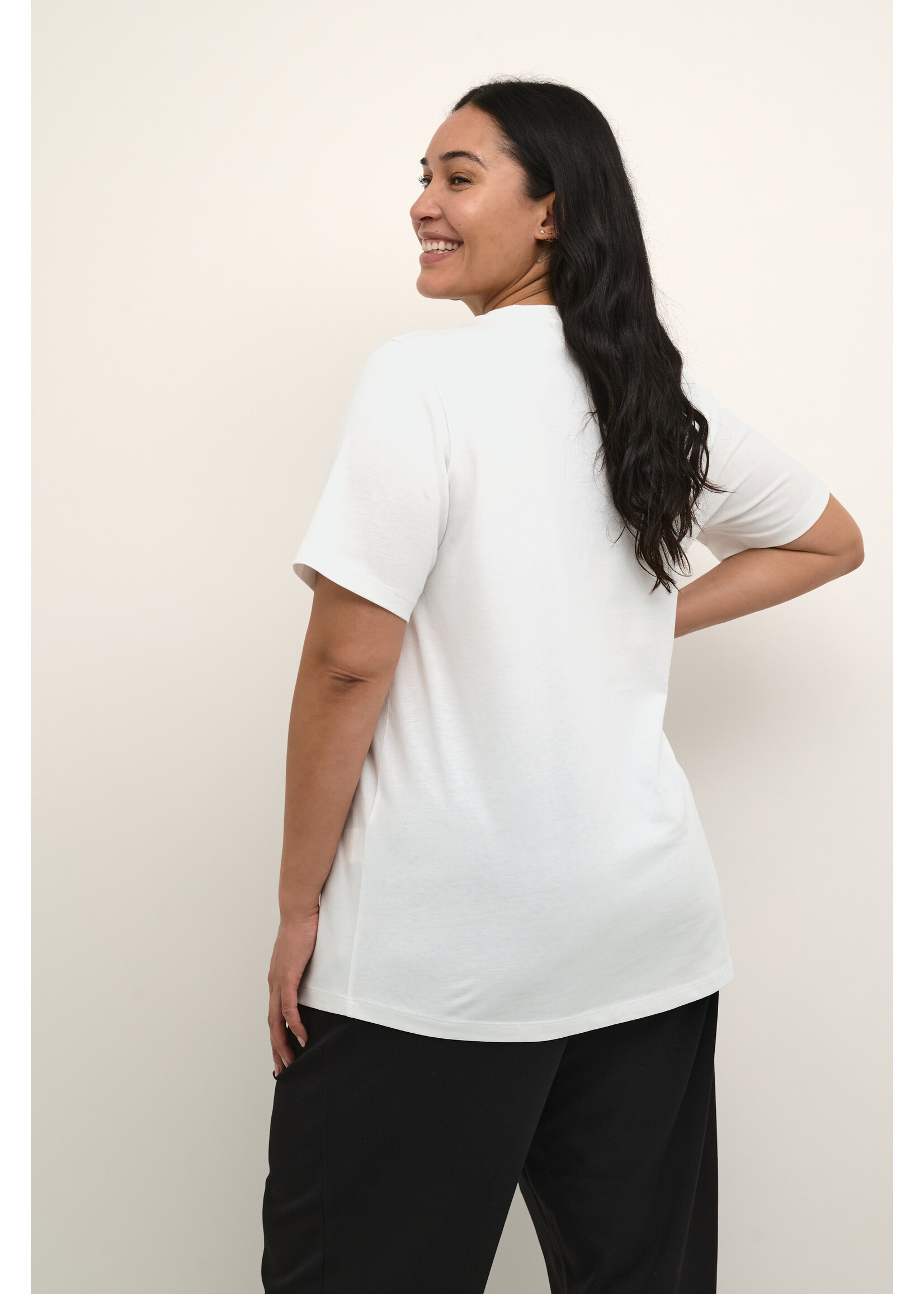 Kaffe curve KCfreya shirt chalk