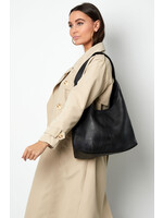 Shopper bag - black colored