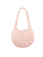 puffer tas middel - licht roze