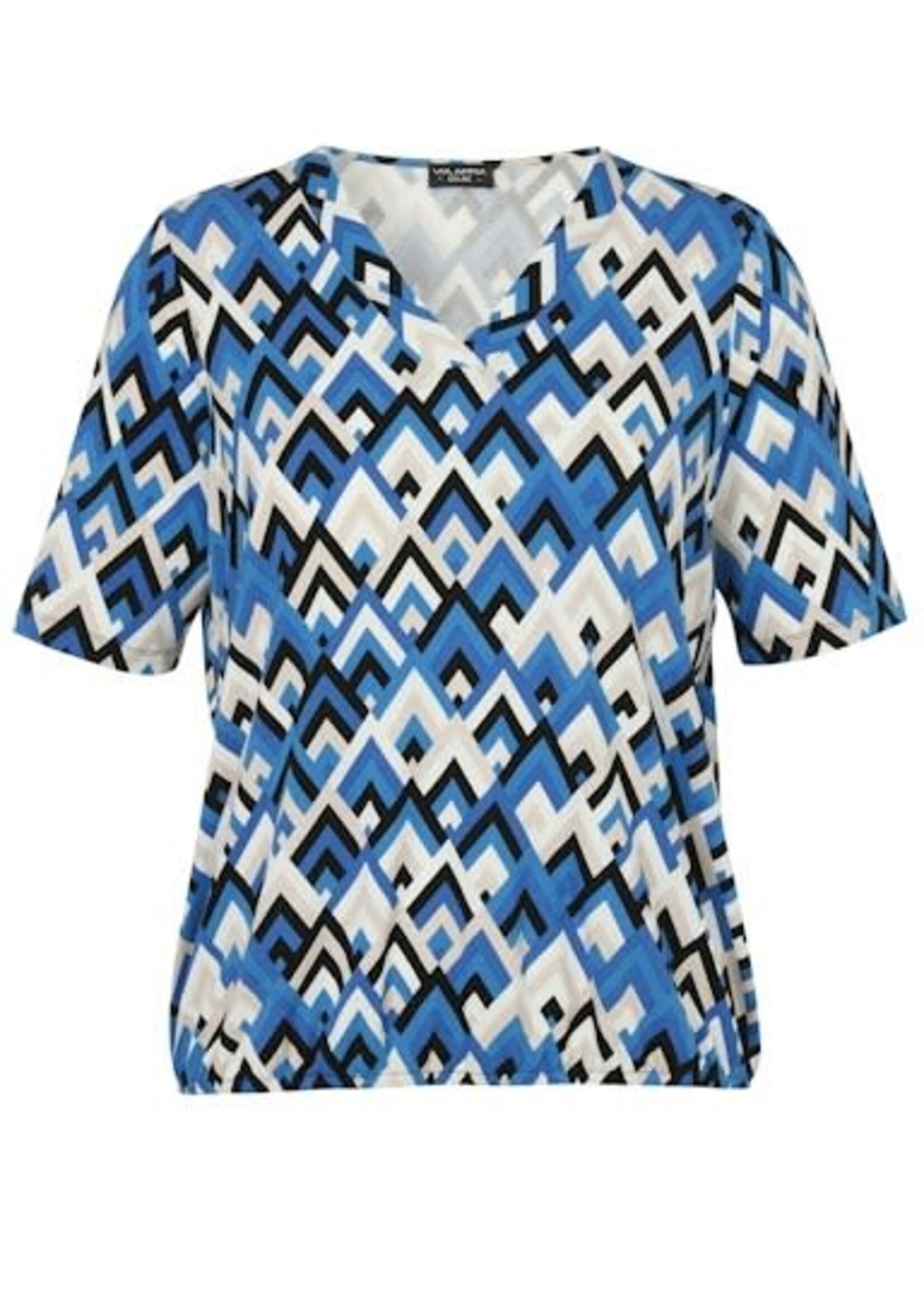 Via Appia Due Shirt blauw 3 hoek KM 703