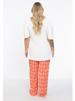 Yoek Trousers plisse SWIRL