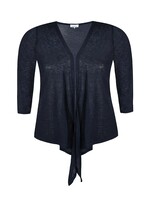 Zhenzi Vest Agar bolero navy