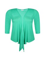 Zhenzi Vest Agar bolero green grass