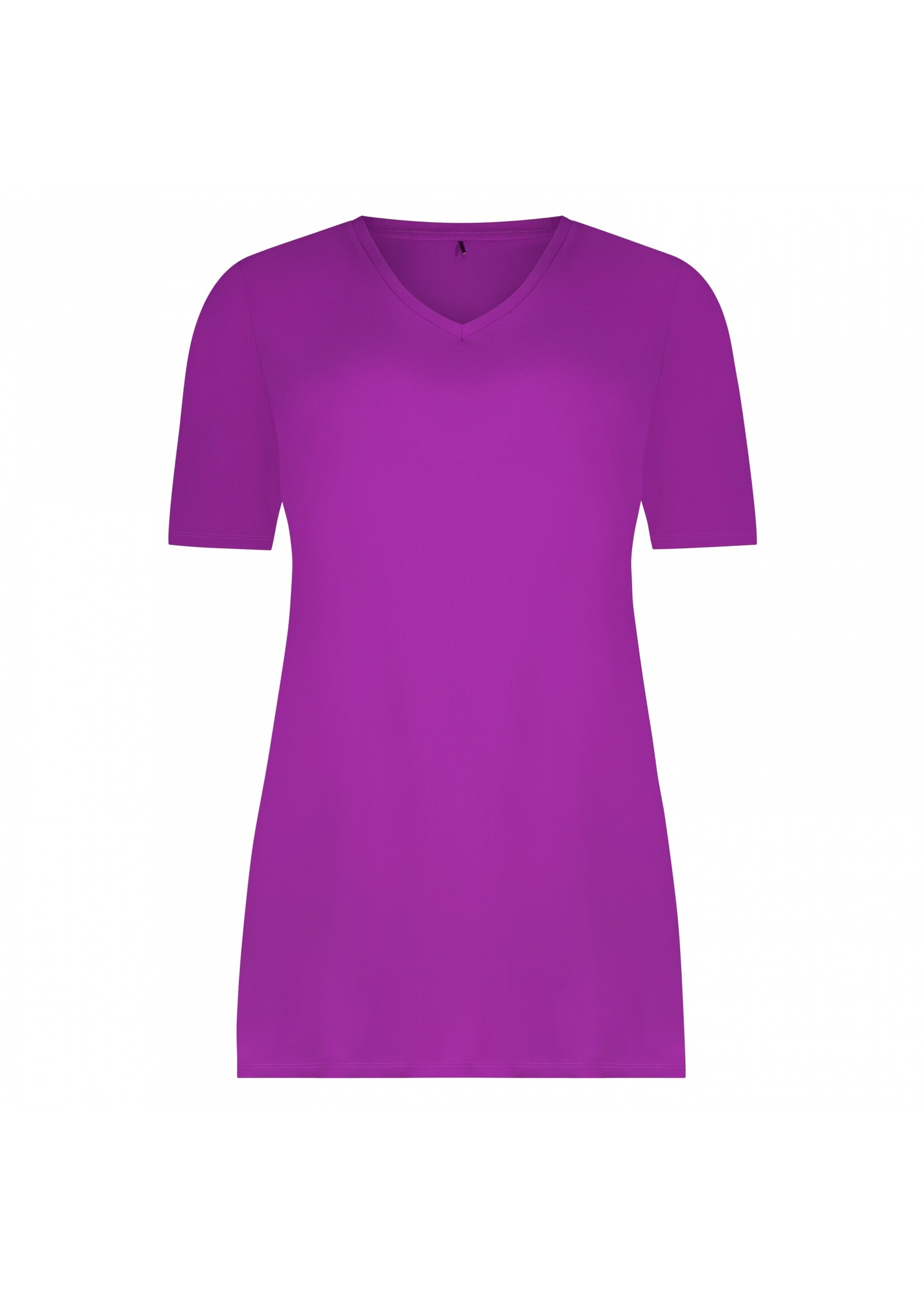 PlusBasics Tee V-Neck Cyclam