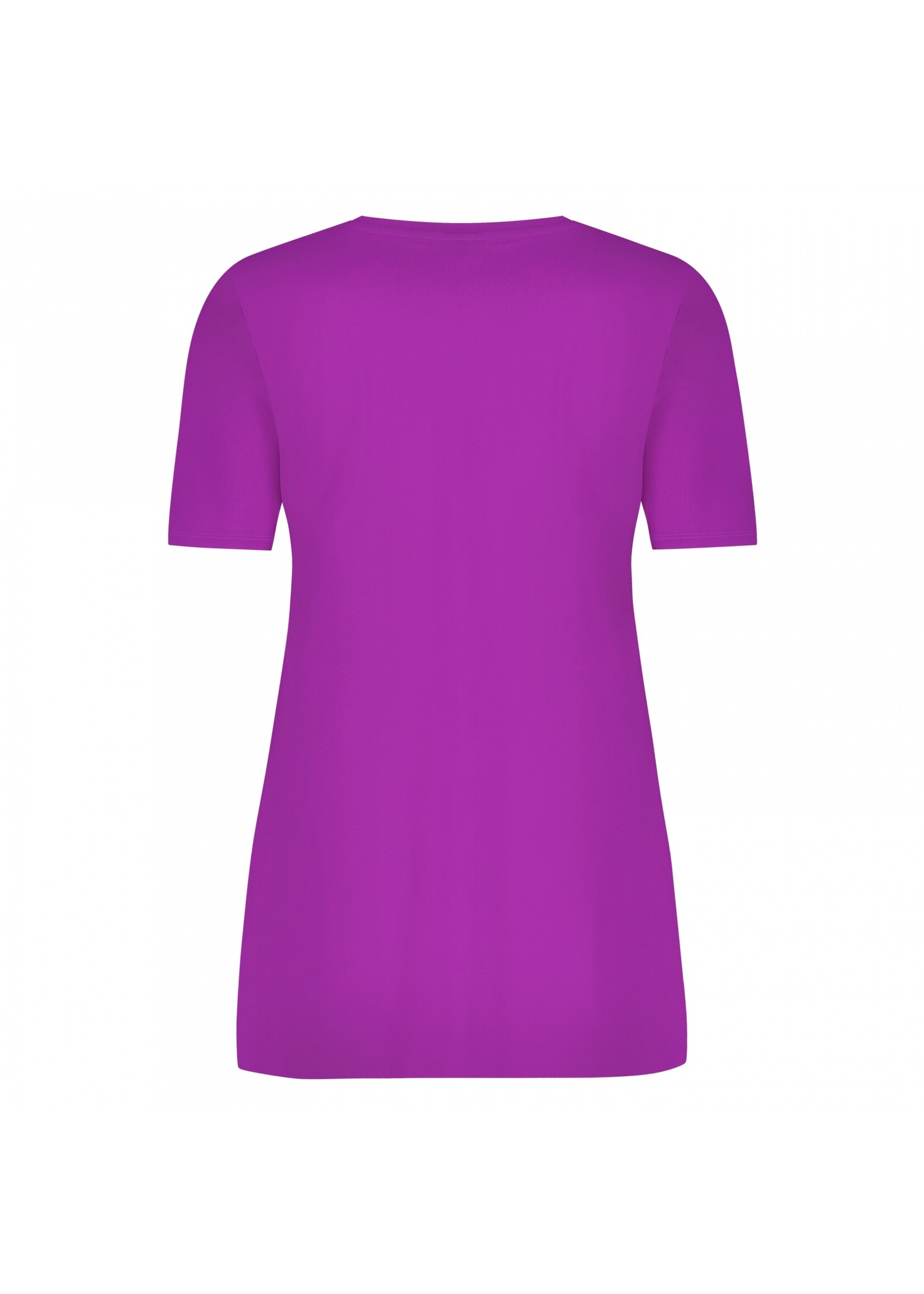 PlusBasics Tee V-Neck Cyclam