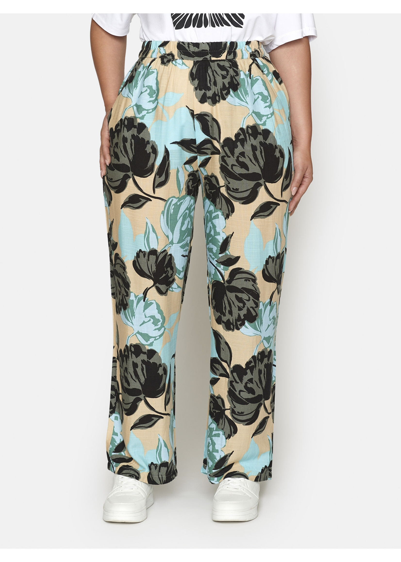 Ciso 7/8 broek aqua