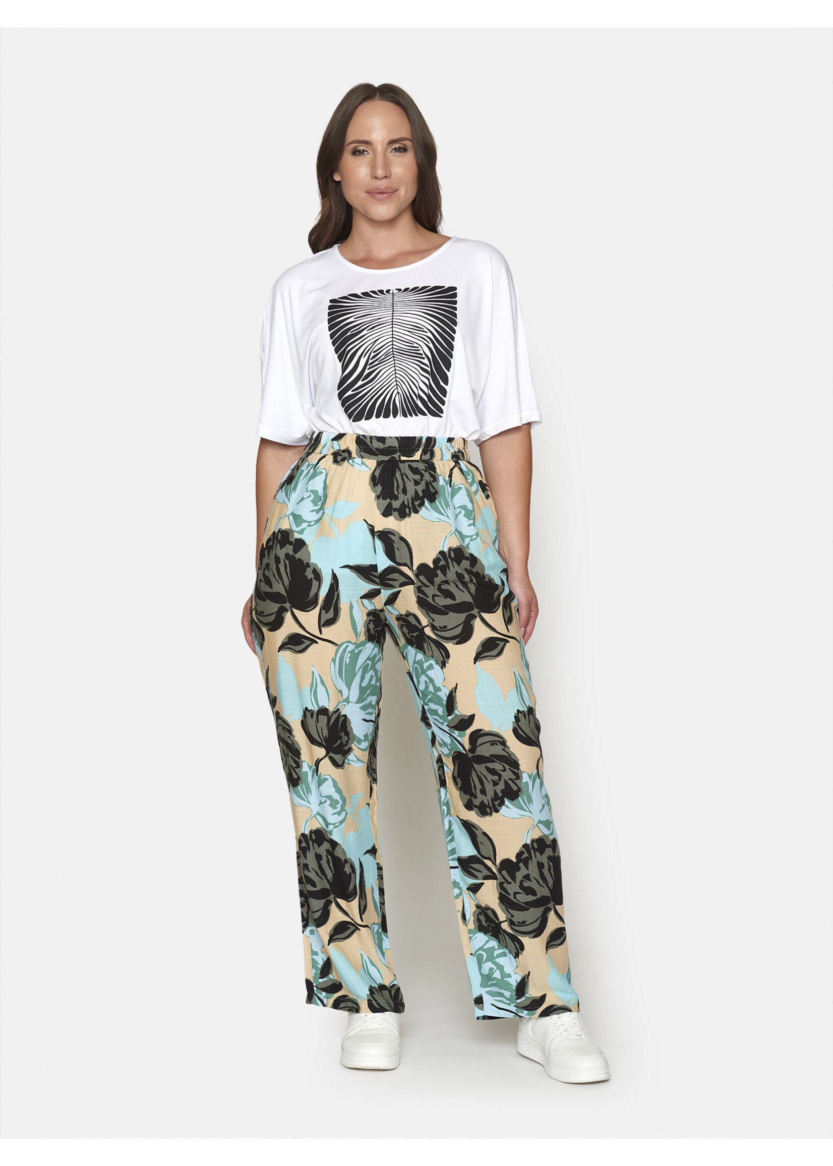 Ciso 7/8 broek aqua