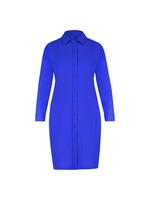 PlusBasics Blouse Dress royal blue