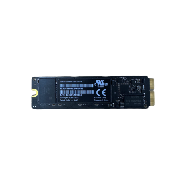 SanDisk MZ-DPC128T/0A2, 128GB, M.2, SATA-3, SSD voor iMac
