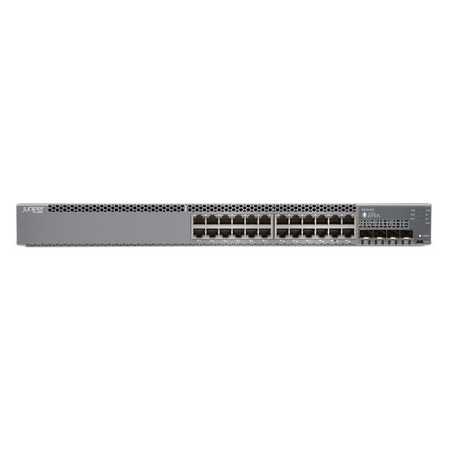 Juniper Networks EX3400-24T, 24-Port Ethernet Switch with 4 SFP + 2 QSFP+