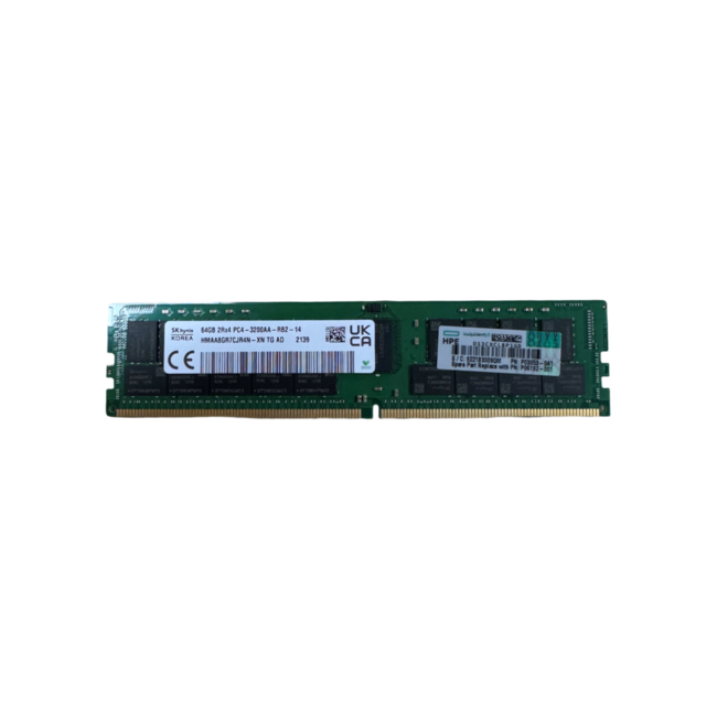 HPE P03053-0A1, 64GB, DDR4, 3200MHz, ECC