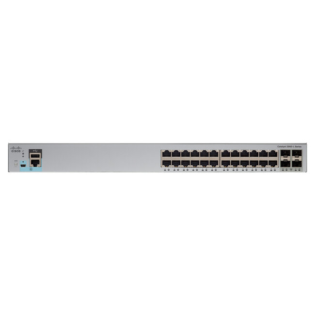 Cisco WS-C2960L-24TS-LL, Network Switch Managed L2 Gigabit