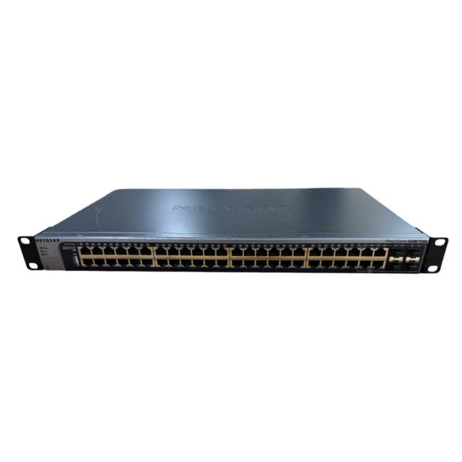 NetGear GSM7248, ProSafe 48-Port Gigabit L2 Managed Switch