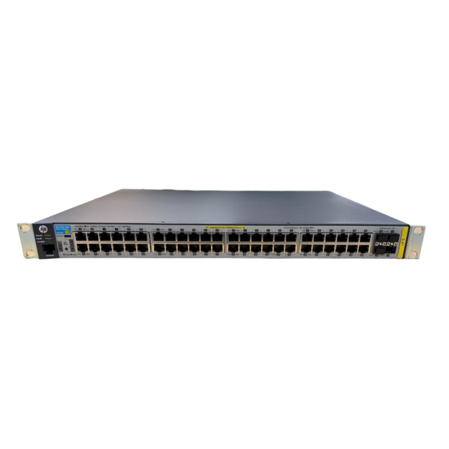 HPE J9772A, ProCurve 2530-48G 48-Port Gigabit, 4x SFP Port Managed Switch