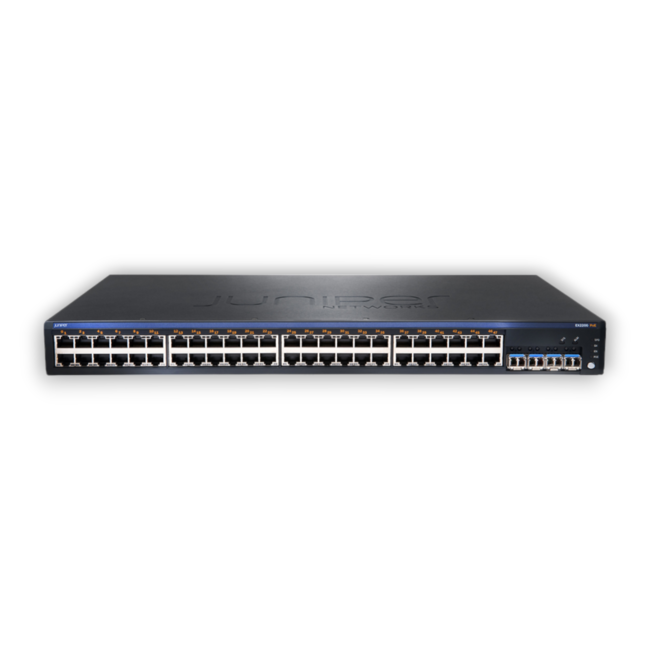 Juniper Networks EX2200-48P-4G, 48x 10/100/1000T PoE Switch