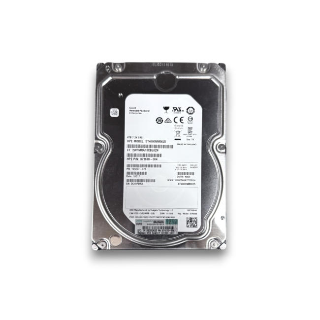 HP ST4000NM0025, 4TB, 3.5inch, SAS-3, 7200 RPM