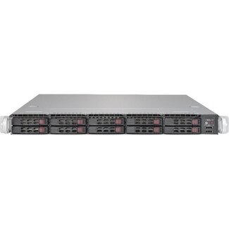 Supermicro CSE-116, 2x Xeon Gold 5217 @3.00GHz OC, no mem/HDD, 9361-8i, 2x 750W