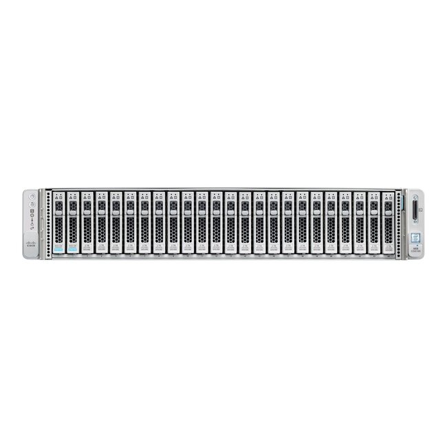 Cisco HyperFlex HX 240c M5, 2x Xeon 3106 Bronze @ 1.70GHz OC
