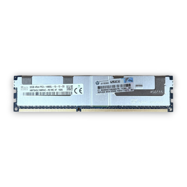 HPE 712384-081 (HMT84GL7AMR4C-RD), 32GB, DDR3, 1866 MHz, ECC