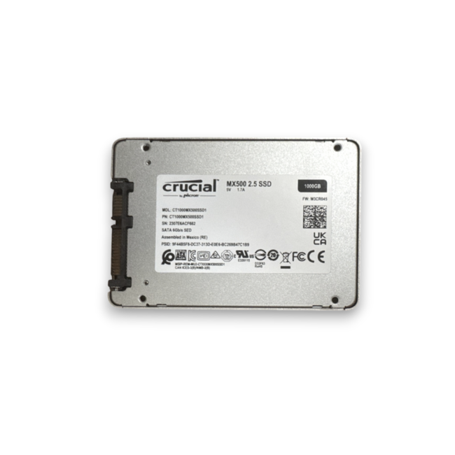 メモリー crucial ssd mx500 1000GB Crucial MX500 - SSD - encrypted