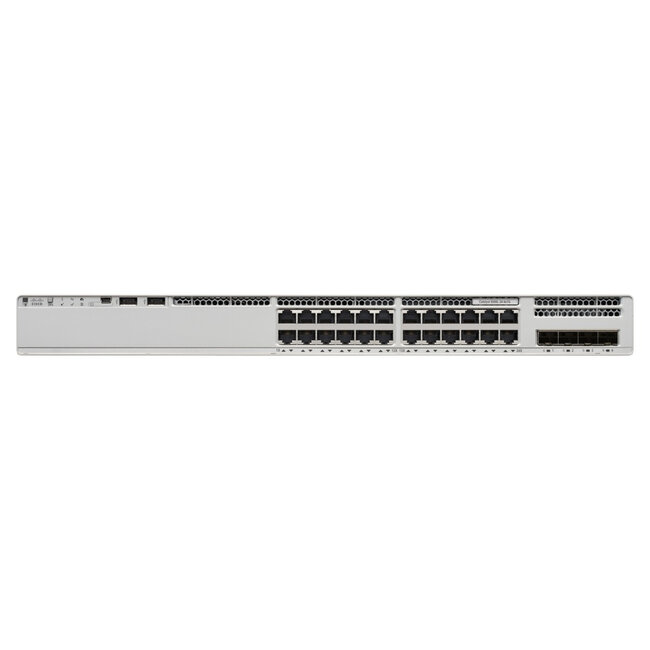 Cisco C9200L-24T-4G-E V01, 24-Port Managed Switch with 4 Gigabit Ethernet Uplinks