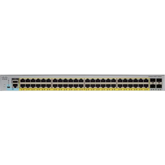Cisco WS-C2960L-48PS-LL, 48-port PoE Gigabit Switch
