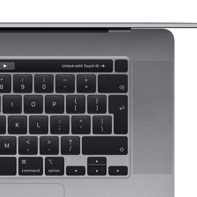 Apple MacBook Pro, 16 inch, Intel i7-9th Gen, 16GB, 512GB SSD