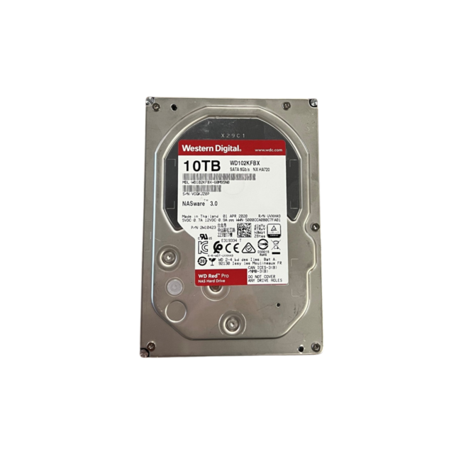 Western Digital WD102KFBX, 10TB, 3.5 inch, SATA-3, 7200 RPM