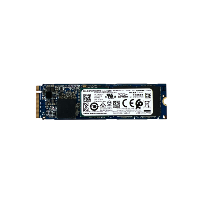 Toshiba KXG60ZNV1T02, 1TB SSD, M.2 NVMe, PCIe 3.0