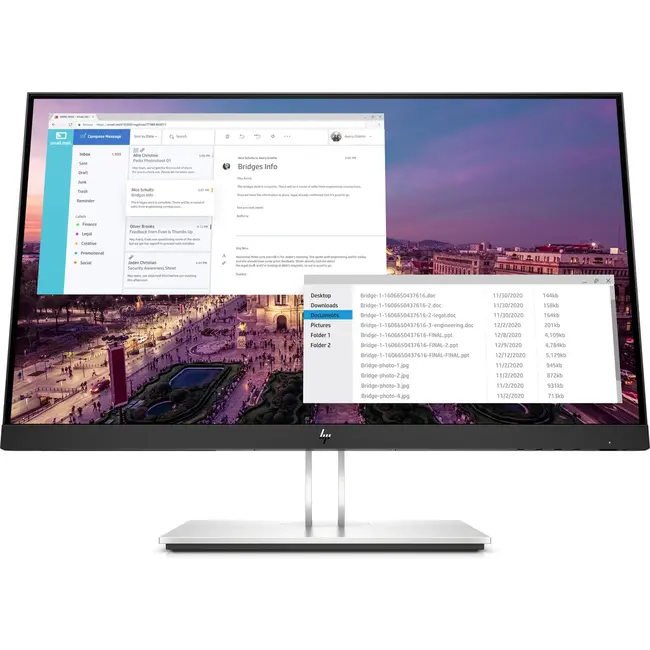 HP E23 G4, 9VF96AT, 23 inch, 16:9, 1920 x 1080 pixels