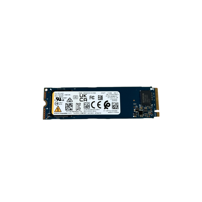 Kioxia KBG50ZNV512G, 512GB SSD, M.2 NVMe, PCIe 4.0