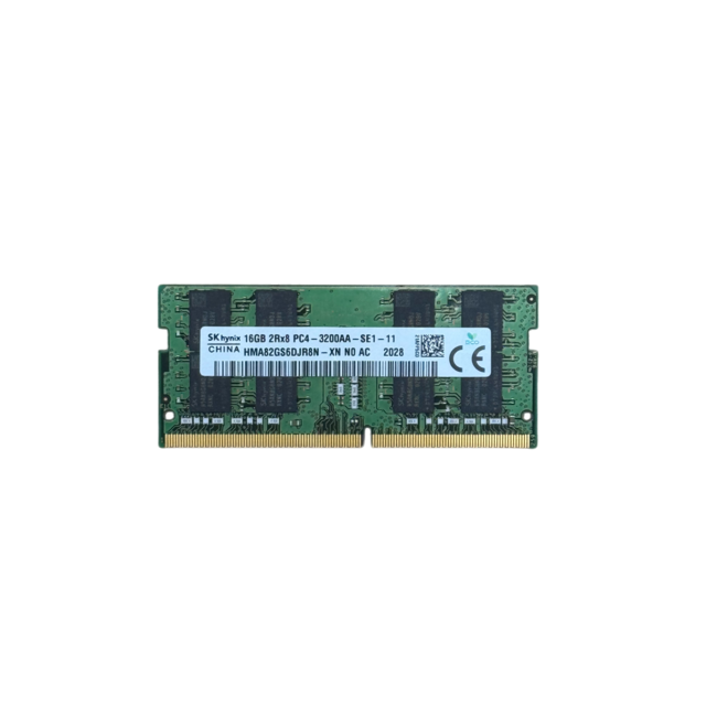 SKHynix HMA82GS6DJR8N-XN, 16GB, DDR4, 3200 MHz, 16GB, Non-ECC