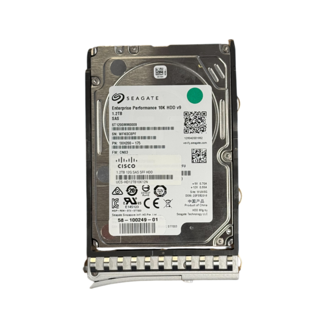 Seagate  1.2TB, 2.5 inch, SAS-3,  10K RPM, HDD