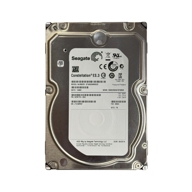 Seagate  ST4000NM0033, 4TB, 3.5 inch, SATA-3, 7200 RPM, HDD