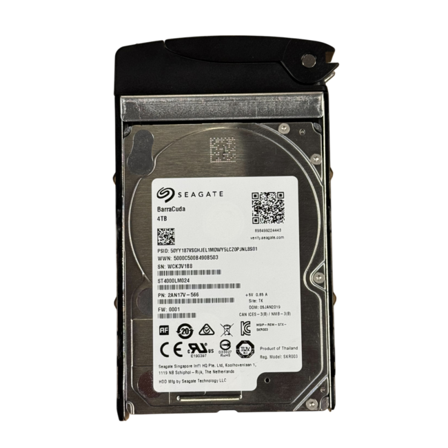 Seagate  2AN17V-566, 4TB, 3.5 inch, SATA-3, 7200 RPM, HDD