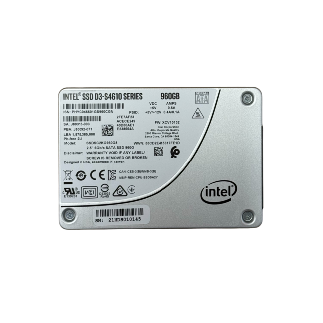 Samsung SSDSC2KG960G8, 960GB, 2.5 inch, SATA-3